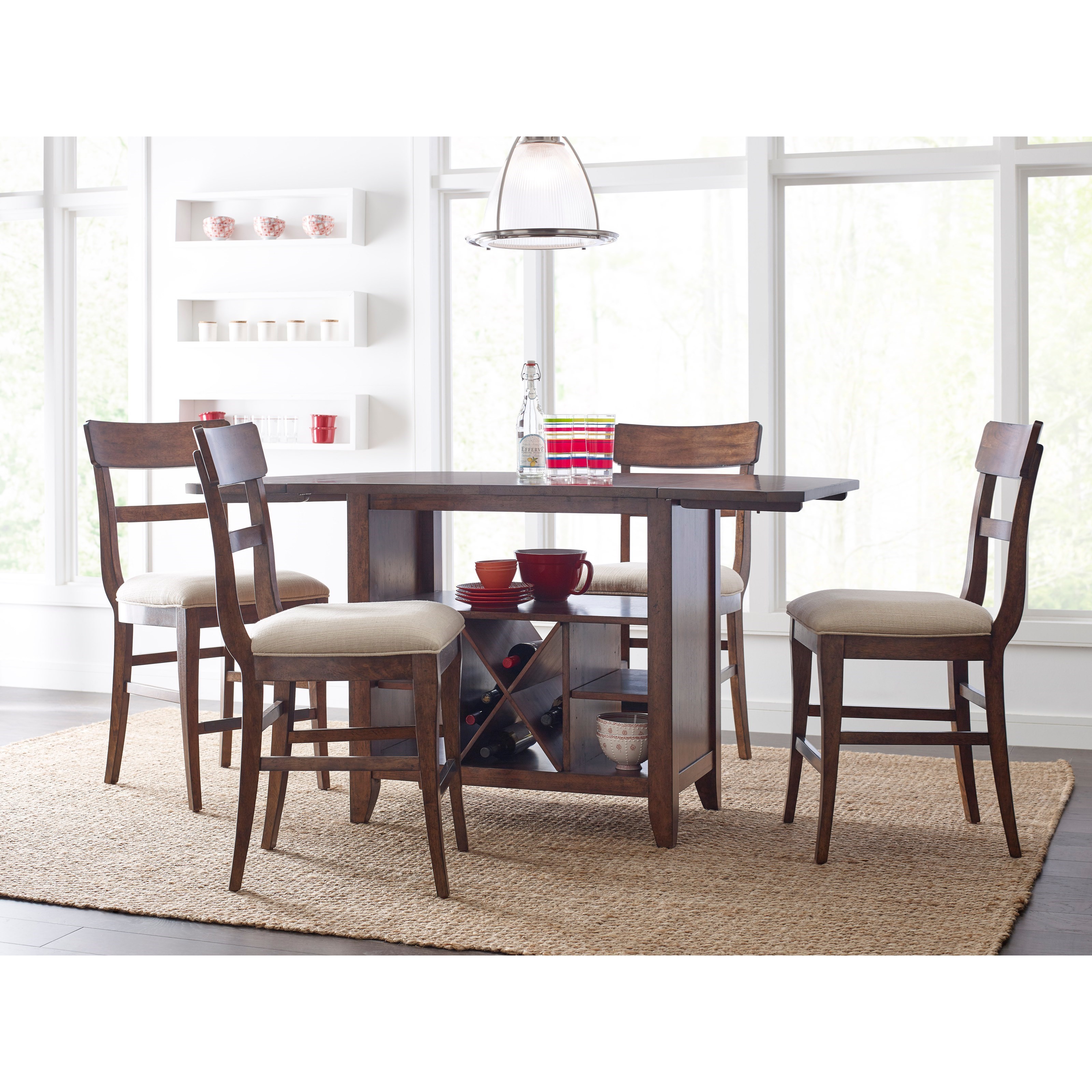 Maple counter height dining set on sale